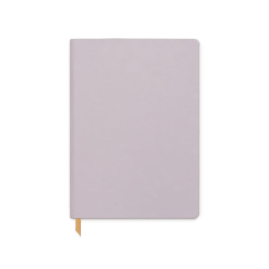 Vegan Suede Leather Journal - Dusty Lilac