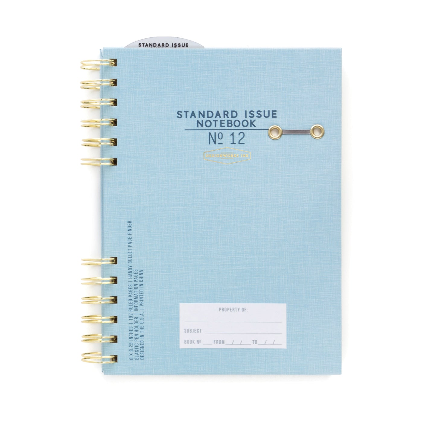 Standard Issue JS892 Notebook - Blue