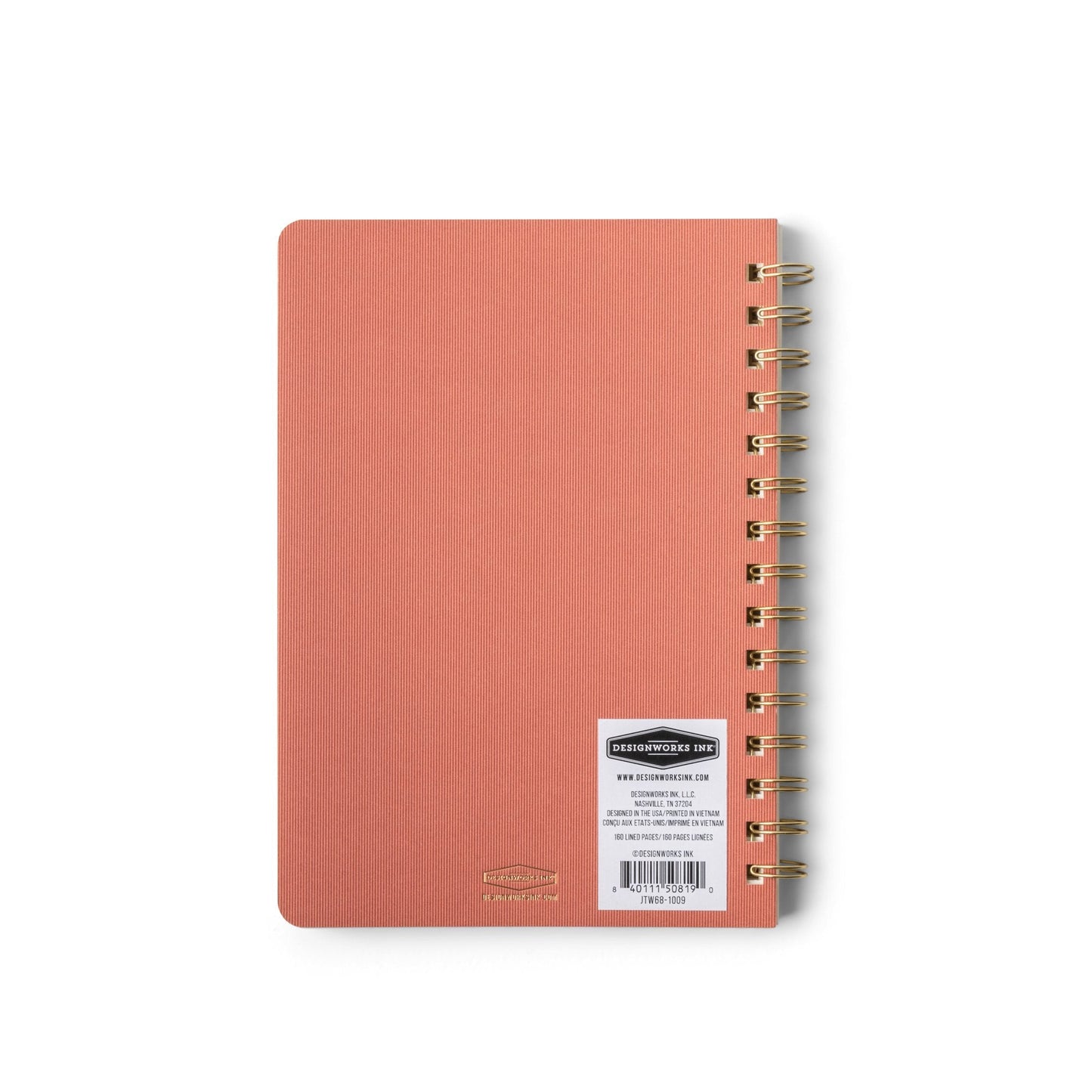 Crest A5 Notebook - Terracotta