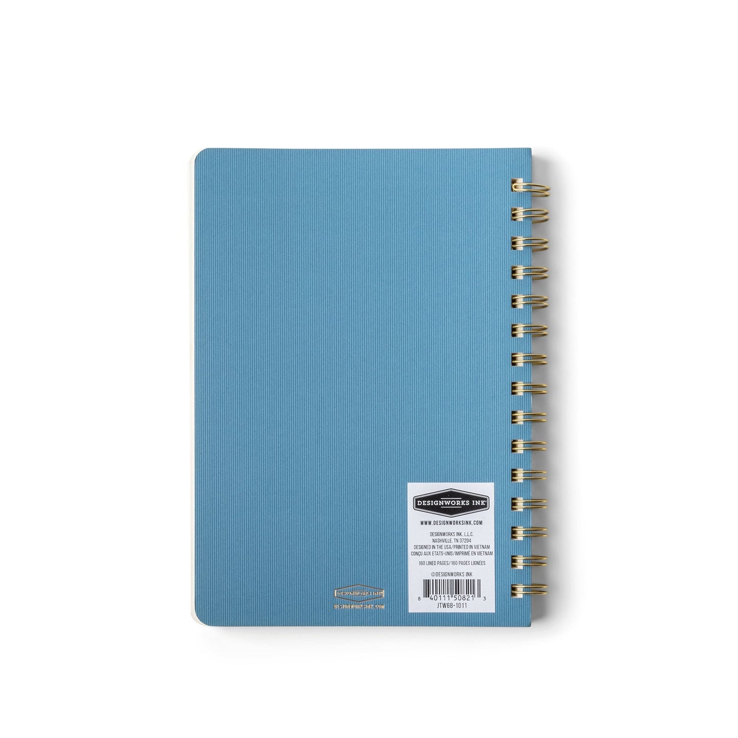 Crest A5 Notebook - Blue