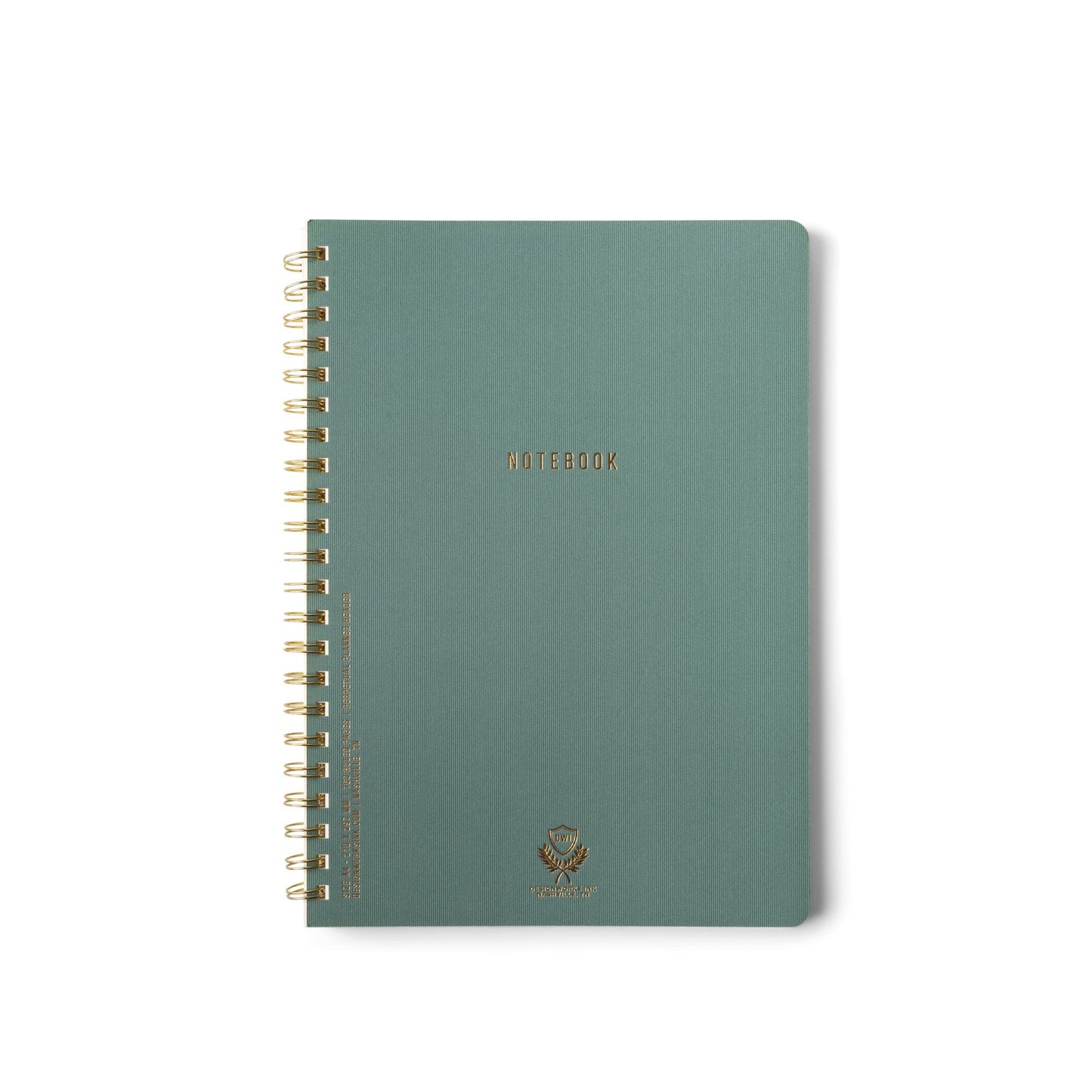 Crest A4 Notebook - Juniper