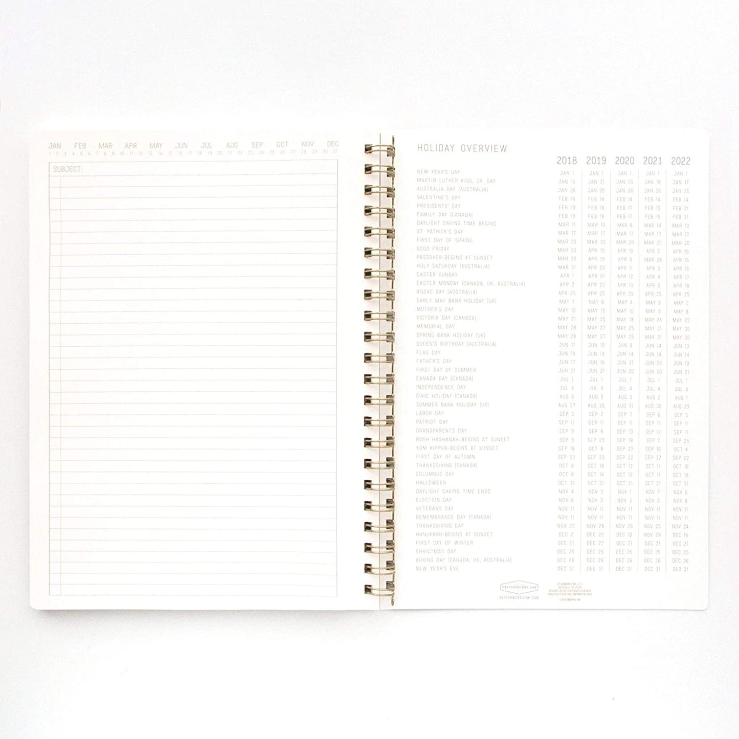 Crest A4 Notebook - Terracotta