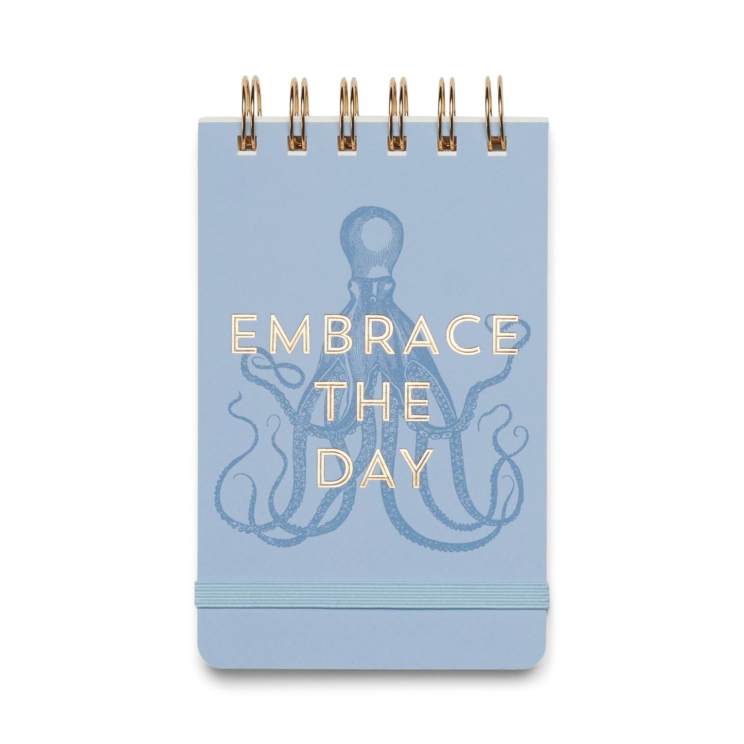 Vintage Sass Twin Wire Notepad - Embrace The Day