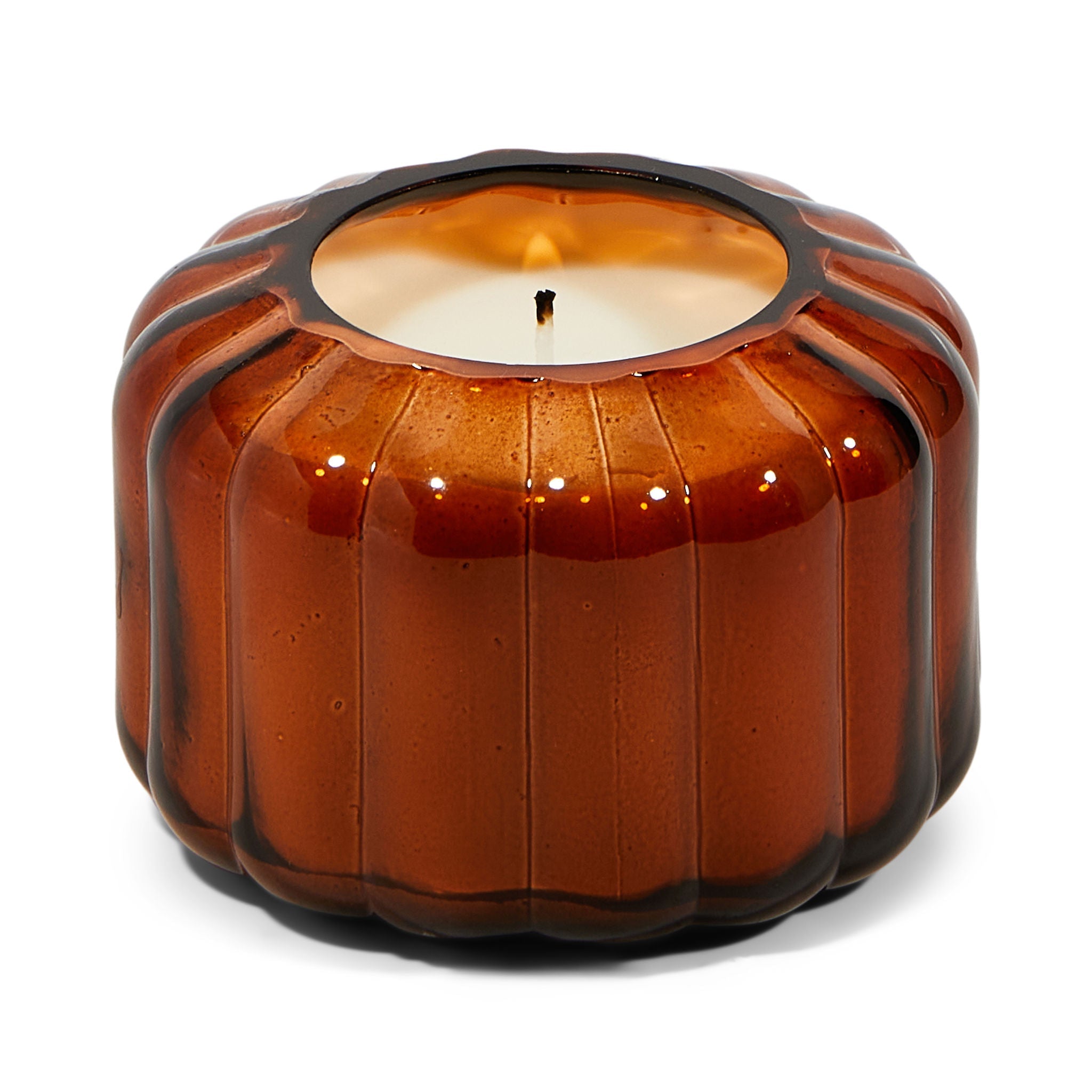 Candle Ripple Effect Ripple Glass Candle (128g) - Tobacco Patchouli – Designworks Collective UK