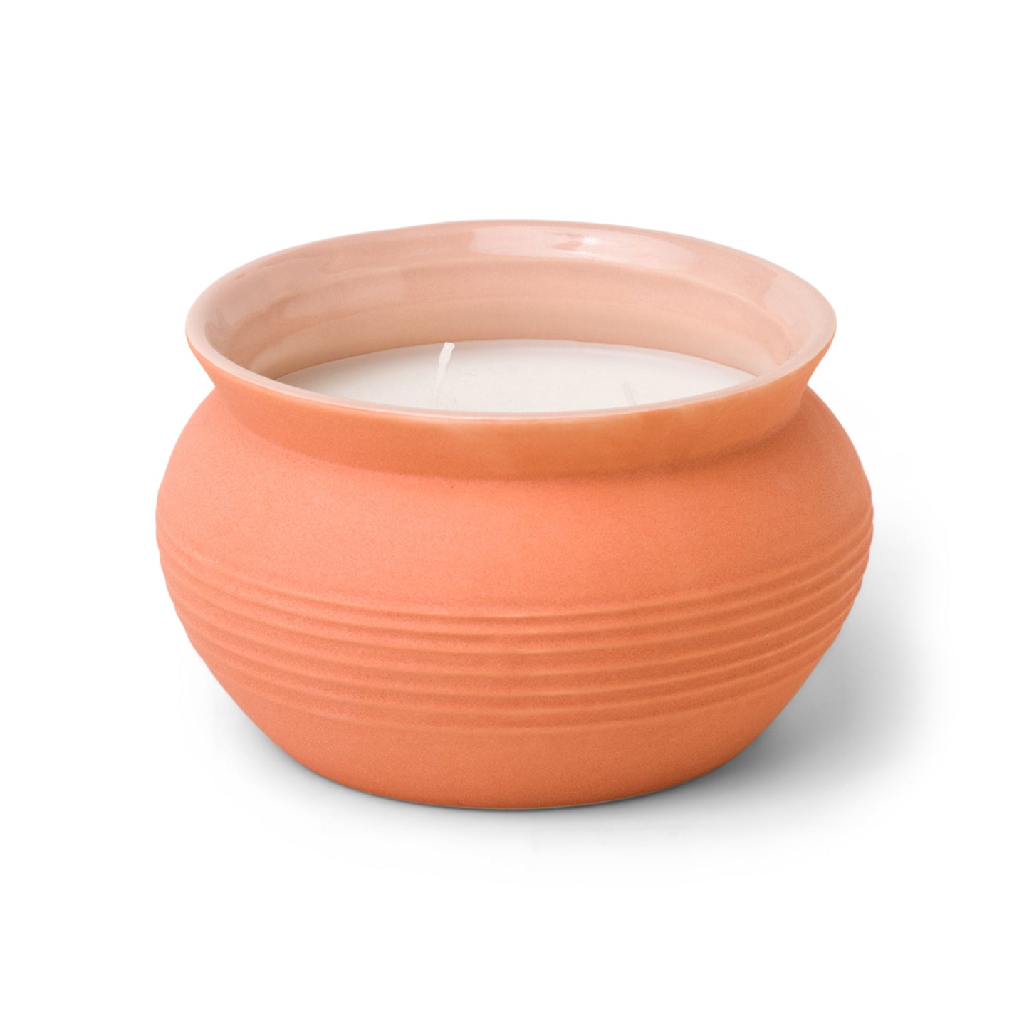 Santorini 13oz Terracotta Ceramic Raw Clay & Pear