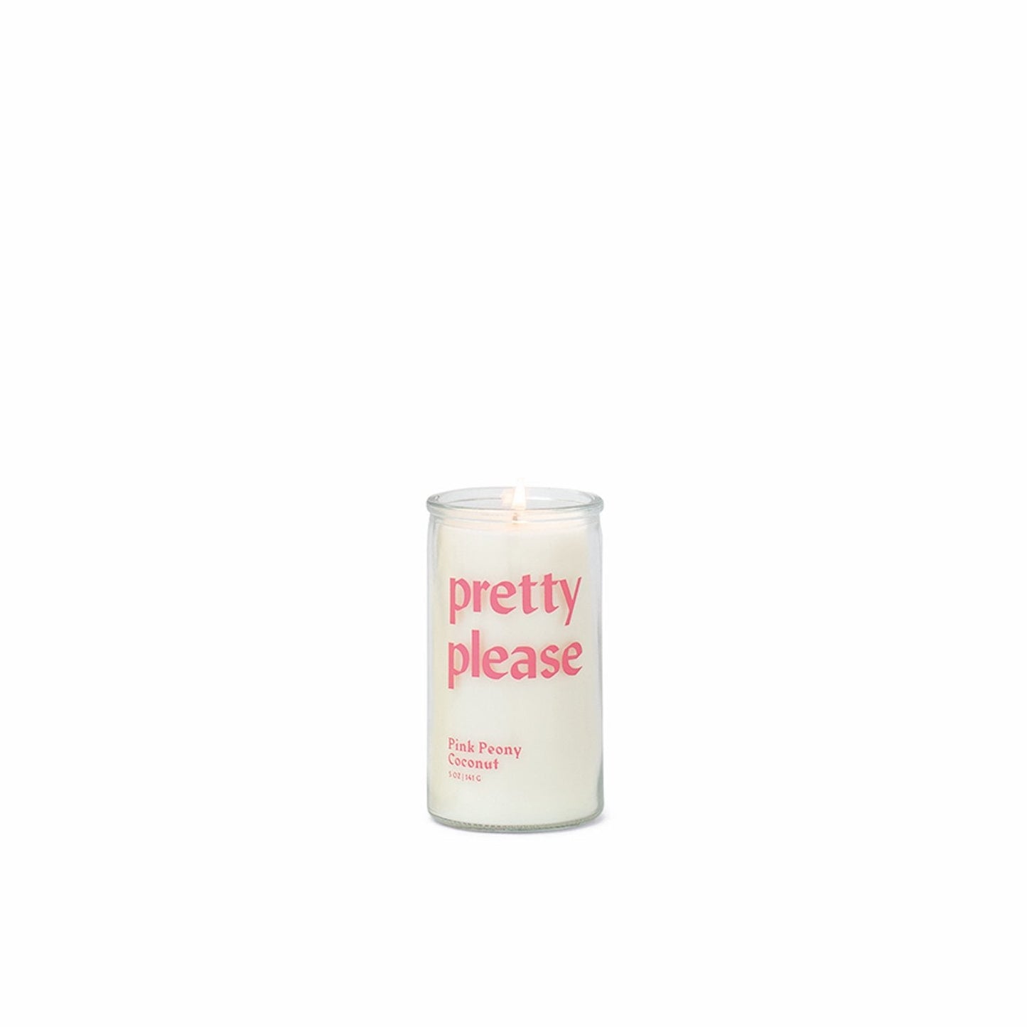 Spark Candle - Pretty Please - Pink Peony Coconut (141g)