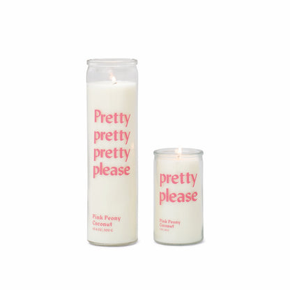 Spark Candle - Pretty Please - Pink Peony Coconut (141g)