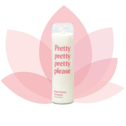 Spark Candle - Pretty Pretty Pretty Please - Pink Peony Coconut (300g)