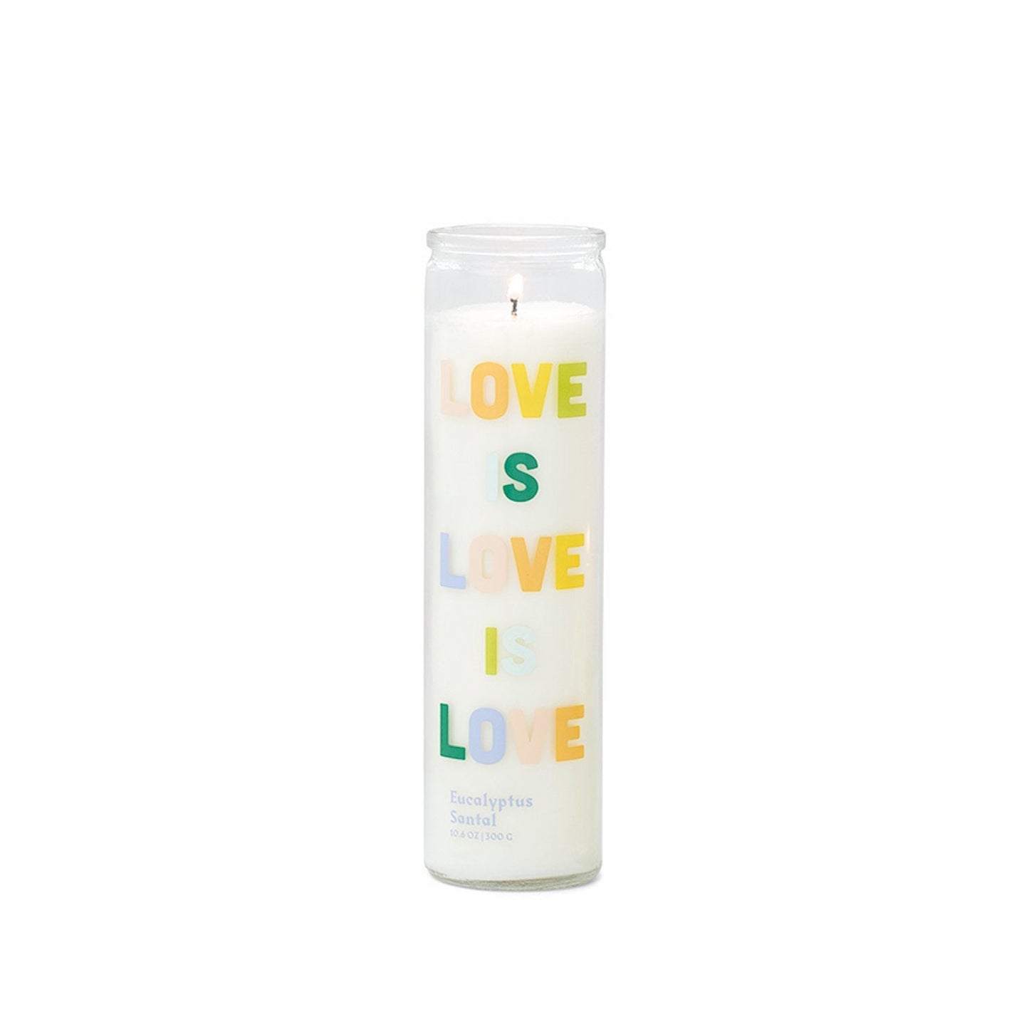 Spark Candle - Love Is Love Is Love - Eucalyptus Santal (300g)