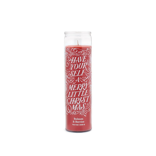 Spark Candle - Have Yourself A Merry Little Christmas Balsam + Berries - Red Wax With Self Extinguishing Wick (300g)