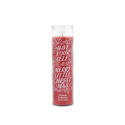 Spark Candle - Have Yourself A Merry Little Christmas Balsam + Berries - Red Wax With Self Extinguishing Wick (300g)