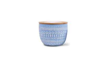 Sonora 10oz Sky Blue Concrete Candle Wisteria & Willow